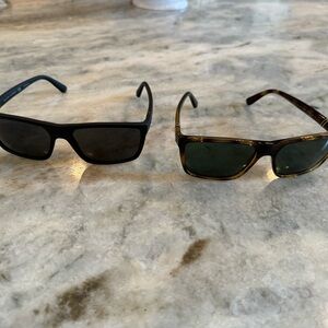Two pair of Ralph Lauren sunglasses